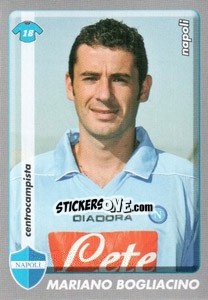 Cromo Mariano Bogliacino - Calciatori 2008-2009 - Panini