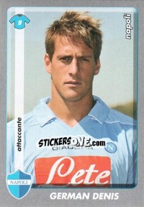Sticker German Denis - Calciatori 2008-2009 n. 310 - Panini
