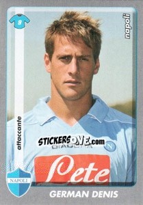 Cromo German Denis - Calciatori 2008-2009 - Panini