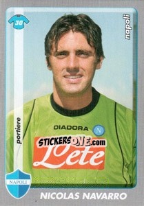 Figurina Nicolas Navarro - Calciatori 2008-2009 n. 312 - Panini