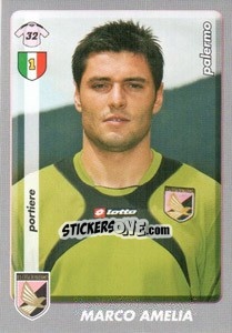 Sticker Marco Amelia - Calciatori 2008-2009 n. 314 - Panini