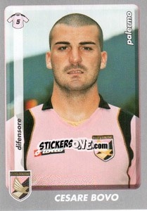 Sticker Cesare Bovo - Calciatori 2008-2009 - Panini