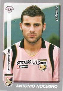 Sticker Antonio Nocerino - Calciatori 2008-2009 n. 327 - Panini