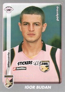 Cromo Igor Budan - Calciatori 2008-2009 - Panini