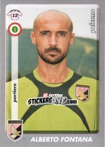 Sticker Alberto Fontana - Calciatori 2008-2009 - Panini