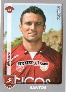 Sticker Santos - Calciatori 2008-2009 n. 345 - Panini