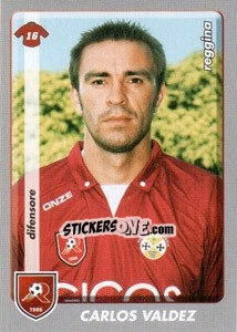 Cromo Carlos Valdez - Calciatori 2008-2009 - Panini