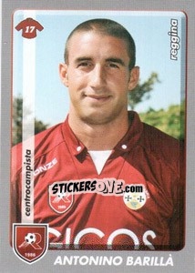 Cromo Antonino Barilla - Calciatori 2008-2009 - Panini