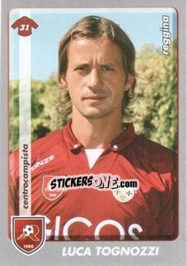 Sticker Luca Tognozzi - Calciatori 2008-2009 n. 348 - Panini