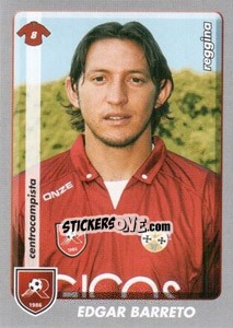 Cromo Edgar Barreto - Calciatori 2008-2009 - Panini