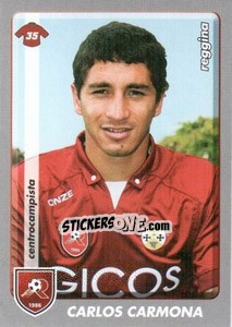 Figurina Carlos Carmona - Calciatori 2008-2009 - Panini