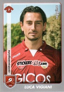 Cromo Luca Vigiani - Calciatori 2008-2009 - Panini