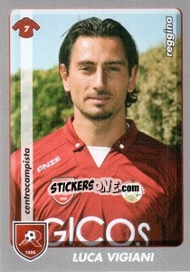 Sticker Luca Vigiani - Calciatori 2008-2009 n. 354 - Panini