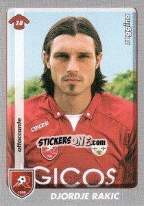 Sticker Djordje Rakic - Calciatori 2008-2009 - Panini