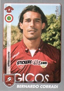 Sticker Bernardo Corradi - Calciatori 2008-2009 - Panini