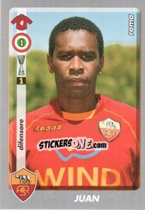 Sticker Juan - Calciatori 2008-2009 n. 365 - Panini