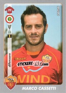 Sticker Marco Cassetti - Calciatori 2008-2009 - Panini