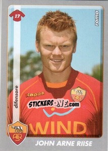 Sticker John Arne Riise - Calciatori 2008-2009 n. 371 - Panini