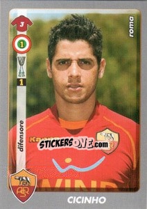 Sticker Cicinho - Calciatori 2008-2009 n. 372 - Panini