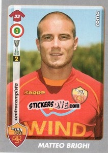 Sticker Matteo Brighi - Calciatori 2008-2009 n. 373 - Panini