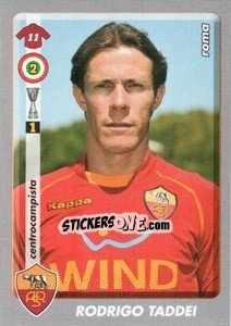 Sticker Rodrigo Taddei - Calciatori 2008-2009 n. 378 - Panini