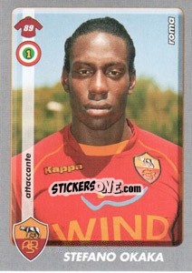 Sticker Stefano Okaka - Calciatori 2008-2009 n. 381 - Panini