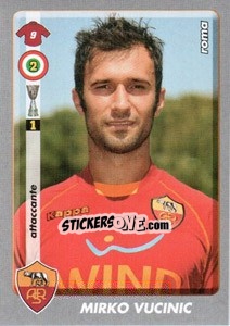 Sticker Mirko Vucinic - Calciatori 2008-2009 - Panini