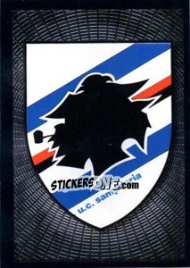 Sticker Scudetto(Sampdoria) - Calciatori 2008-2009 - Panini