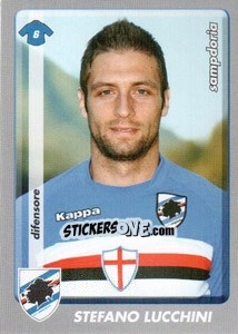 Sticker Stefano Lucchini - Calciatori 2008-2009 n. 388 - Panini