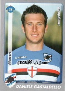 Sticker Daniele Gastaldello - Calciatori 2008-2009 n. 389 - Panini