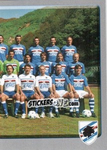 Sticker Sguadra/2(Sampdoria) - Calciatori 2008-2009 - Panini