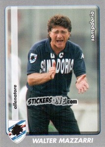 Sticker Walter Mazzarri - Calciatori 2008-2009 n. 392 - Panini