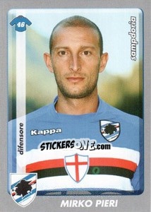 Sticker Mirko Pieri - Calciatori 2008-2009 n. 395 - Panini