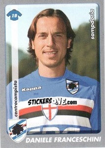 Sticker Daniele Franceschini - Calciatori 2008-2009 - Panini