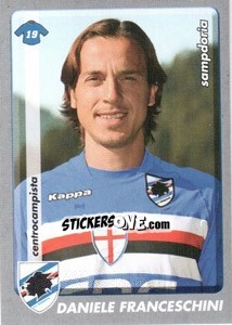 Figurina Daniele Franceschini - Calciatori 2008-2009 - Panini