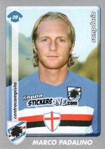 Sticker Marco Padalino - Calciatori 2008-2009 n. 403 - Panini