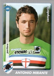 Sticker Antonio Mirante - Calciatori 2008-2009 - Panini