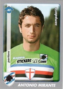 Sticker Antonio Mirante - Calciatori 2008-2009 n. 408 - Panini