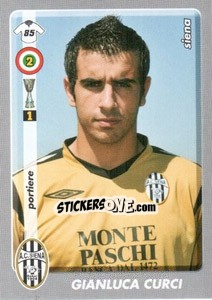Sticker Gianluca Curci - Calciatori 2008-2009 n. 410 - Panini