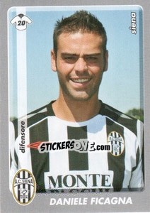 Sticker Daniele Ficagna - Calciatori 2008-2009 n. 412 - Panini