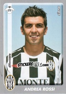 Sticker Andrea Rossi - Calciatori 2008-2009 n. 417 - Panini