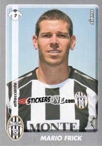 Figurina Mario Frick - Calciatori 2008-2009 - Panini