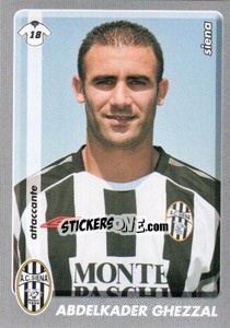 Figurina Abdelkader Ghezzal - Calciatori 2008-2009 - Panini