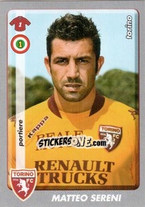 Figurina Matteo Sereni - Calciatori 2008-2009 - Panini