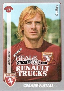 Figurina Cesare Natali - Calciatori 2008-2009 - Panini