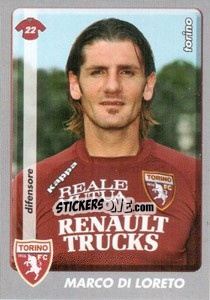 Sticker Marco Di Loreto - Calciatori 2008-2009 n. 436 - Panini