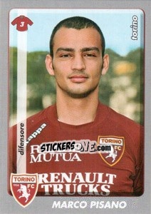 Sticker Marco Pisano - Calciatori 2008-2009 n. 441 - Panini