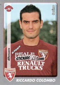 Cromo Riccardo Colombo - Calciatori 2008-2009 - Panini