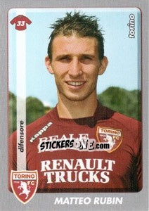 Sticker Matteo Rubin - Calciatori 2008-2009 n. 443 - Panini