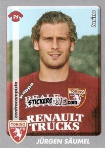 Sticker Jürgen Säumel - Calciatori 2008-2009 n. 447 - Panini